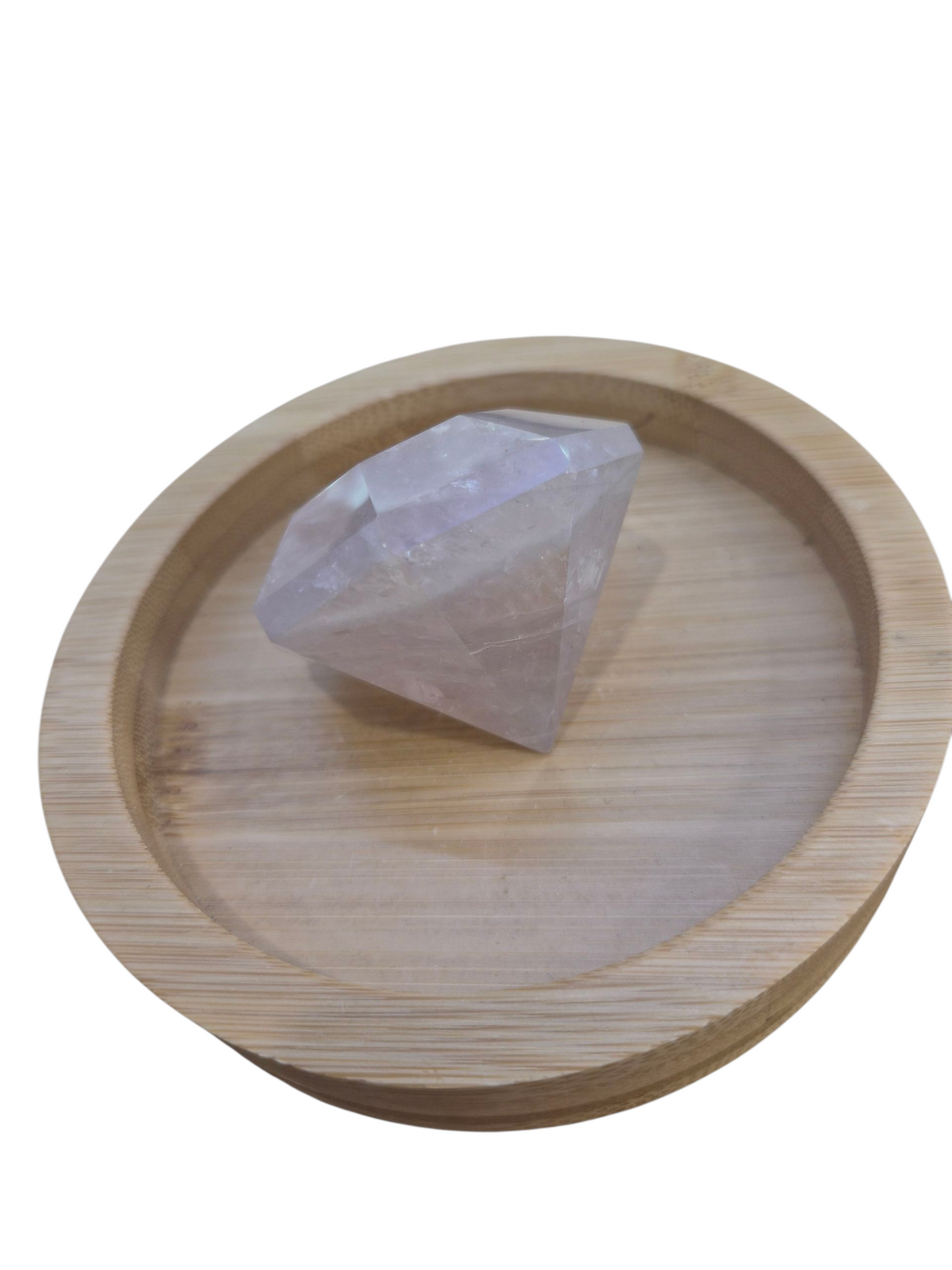 Rose Quartz Aura Diamond #B