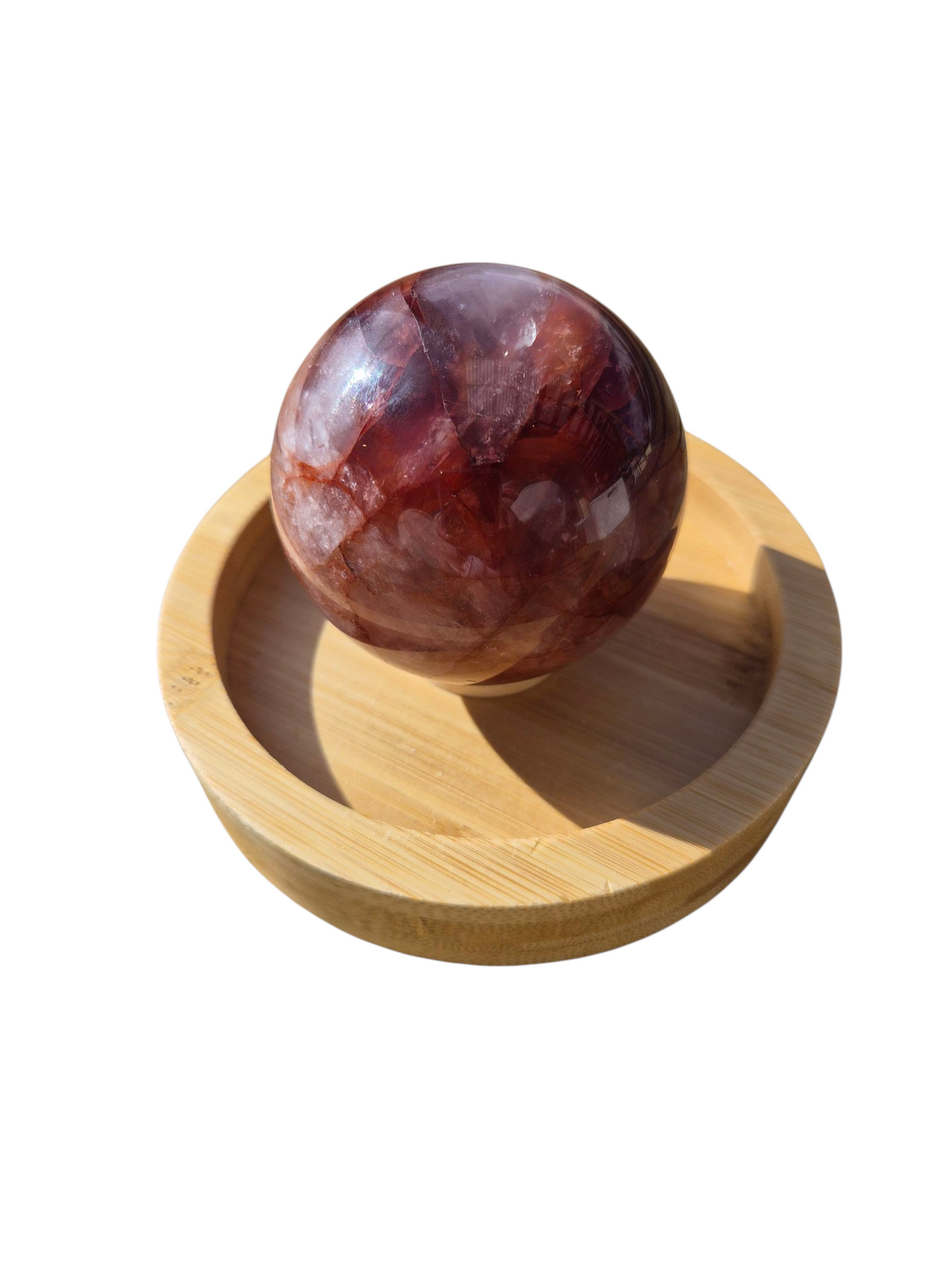 Fire Quartz Sphere