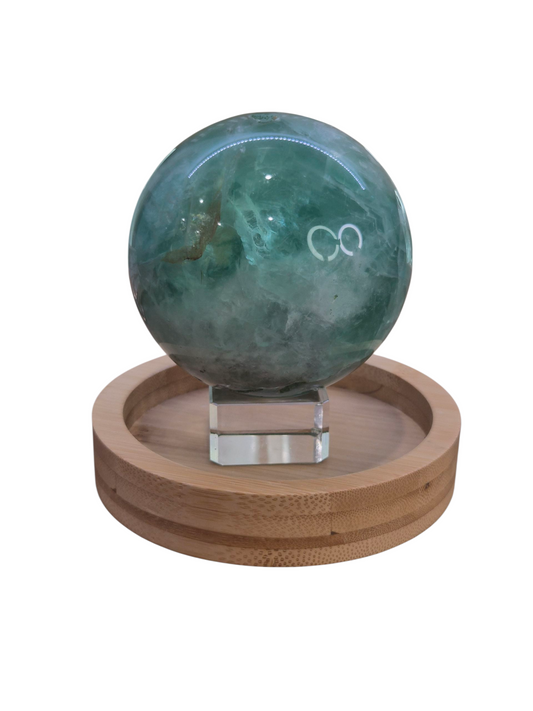 Rainbow Fluorite Sphere