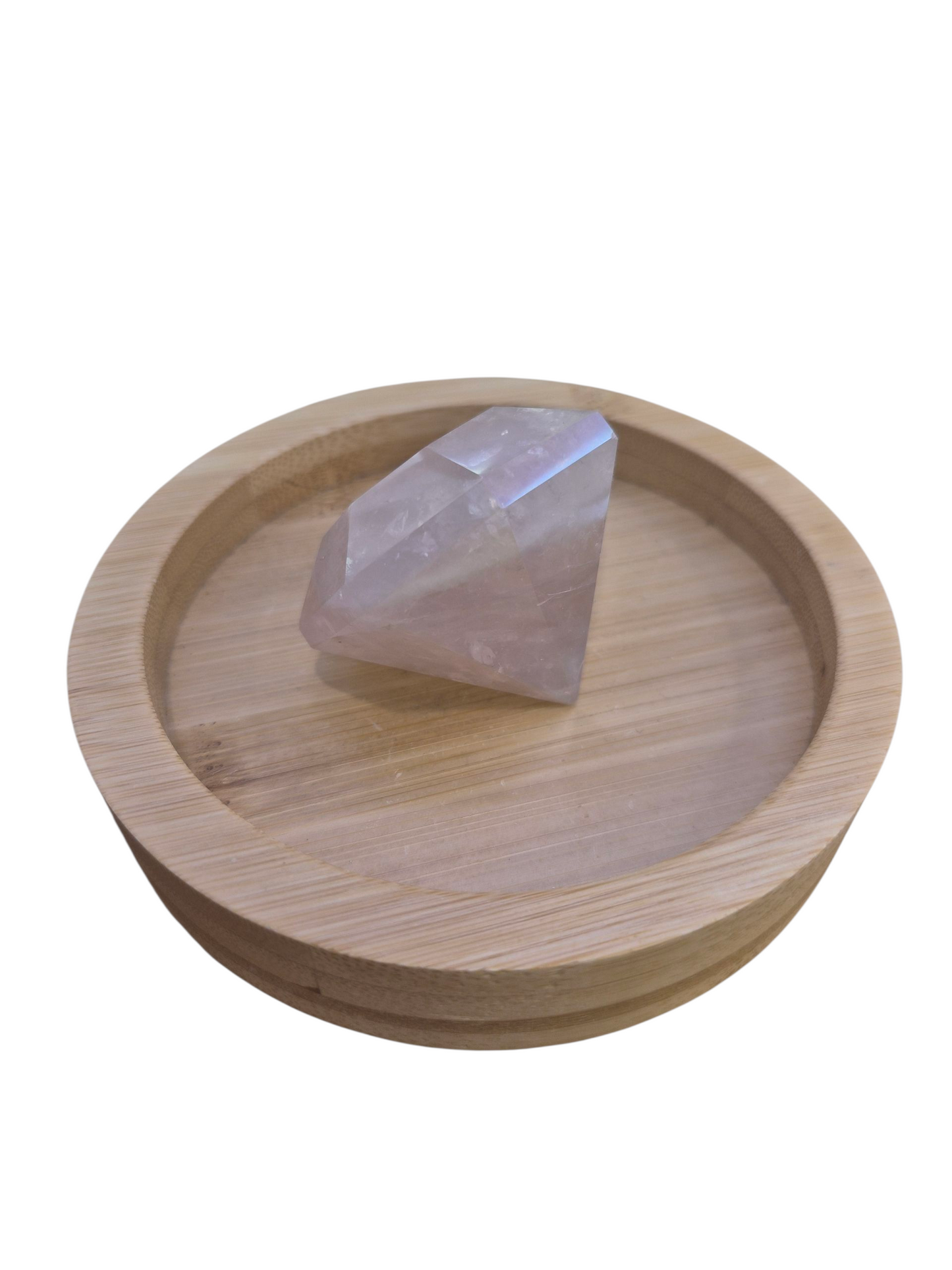 Rose Quartz Aura Diamond #B