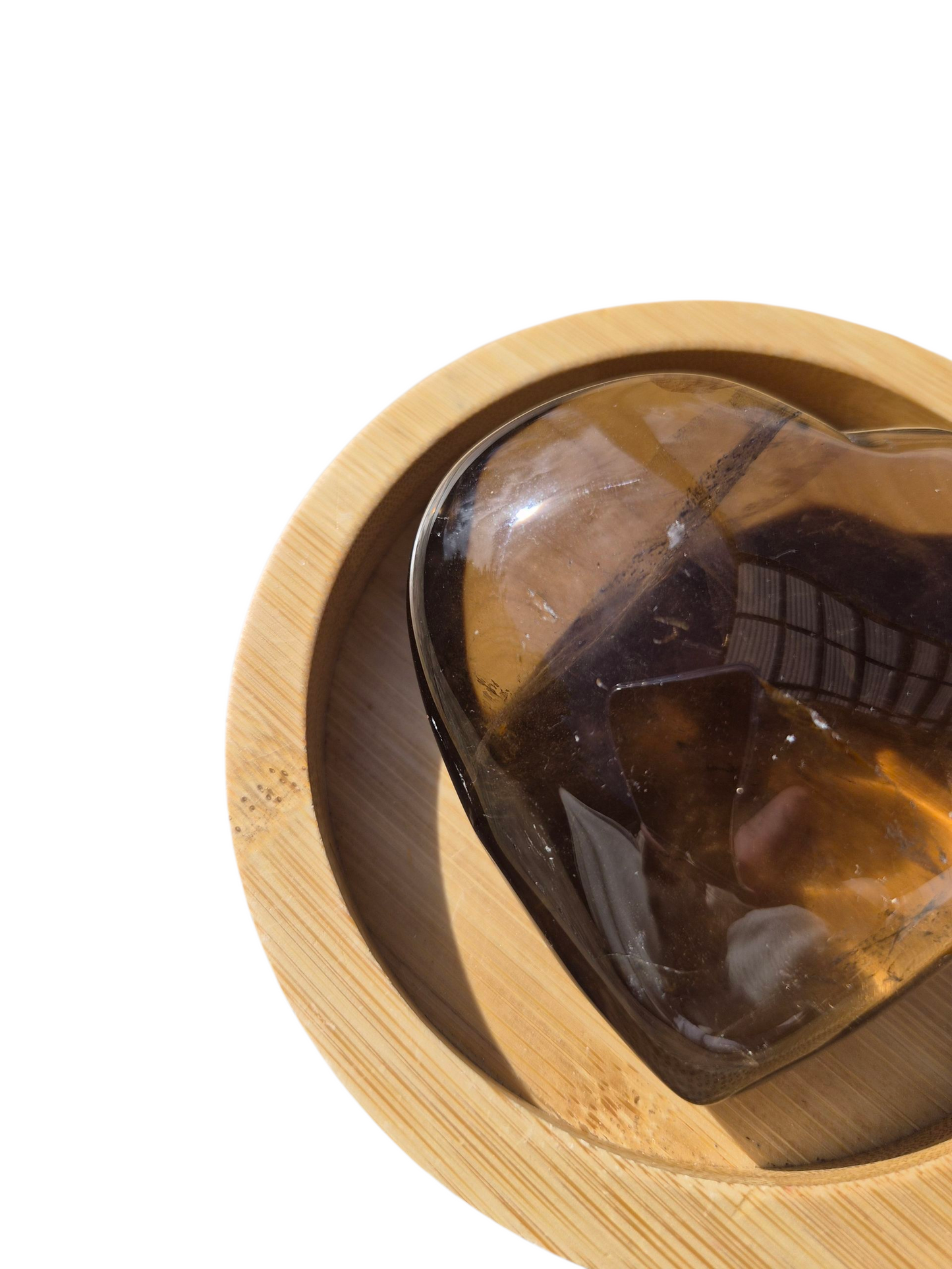 Smokey Quartz Heart