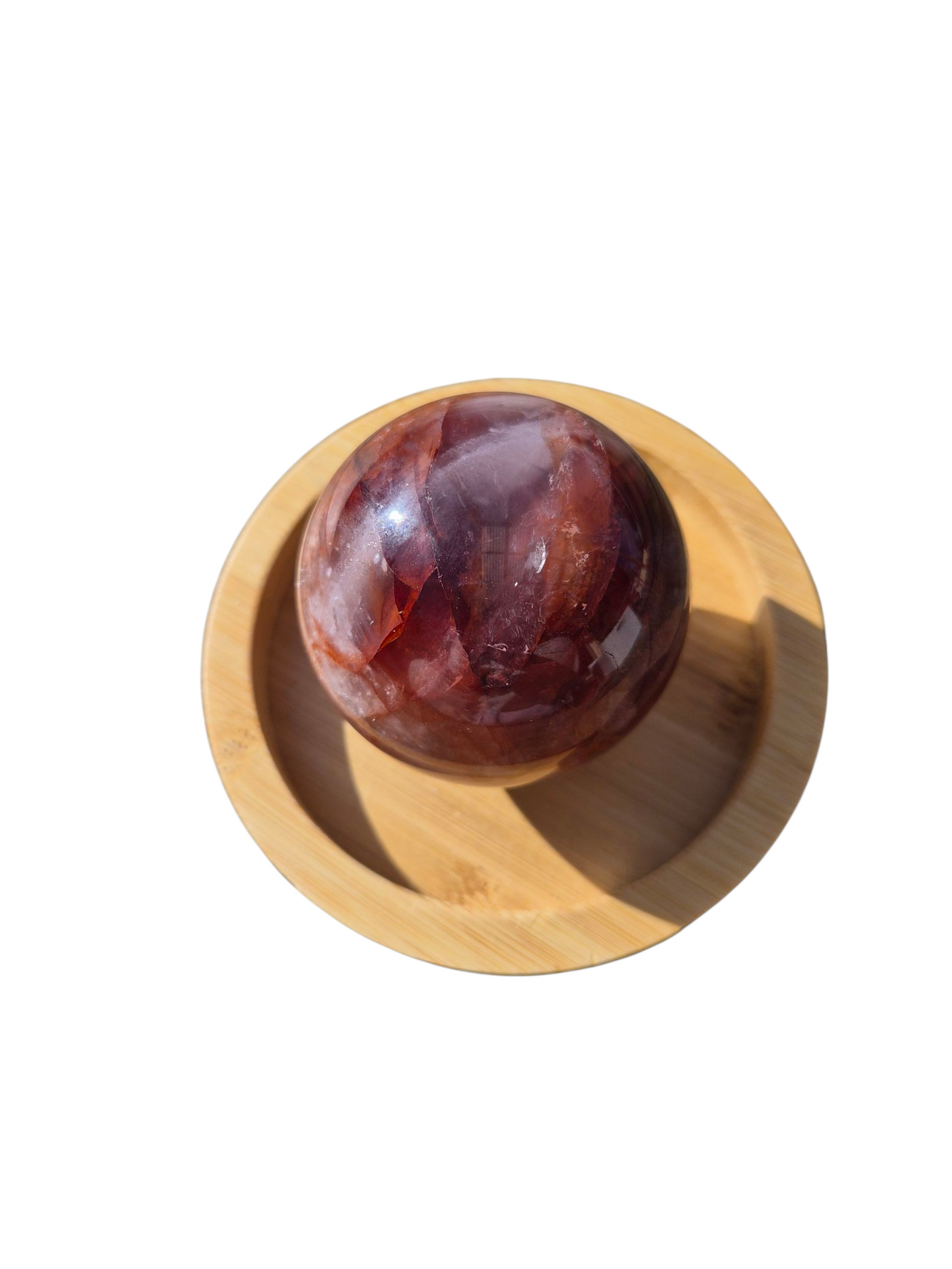 Fire Quartz Sphere