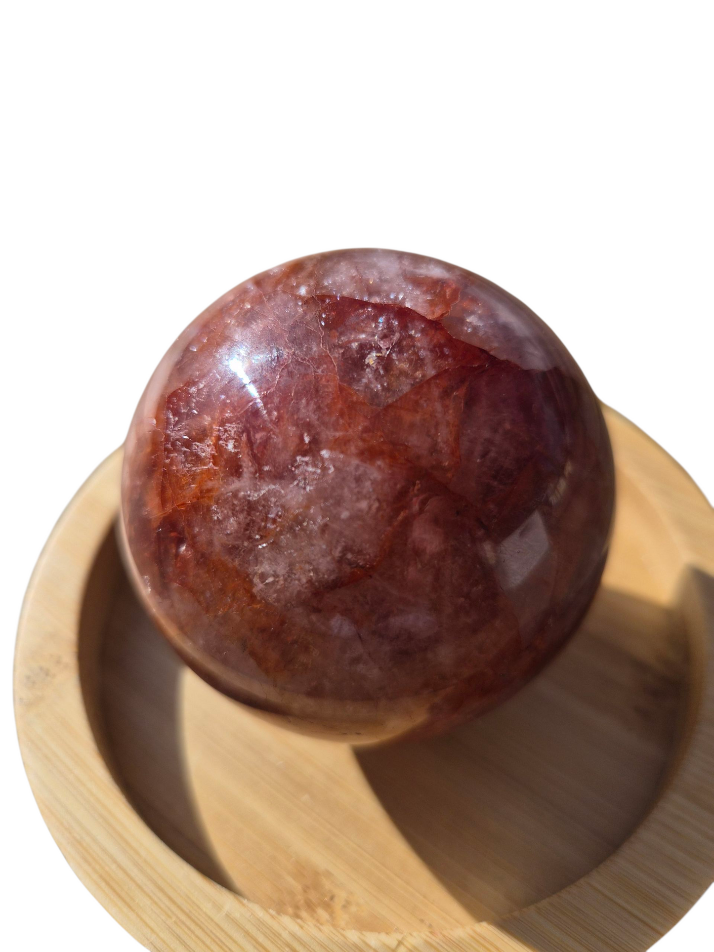 Fire Quartz Sphere