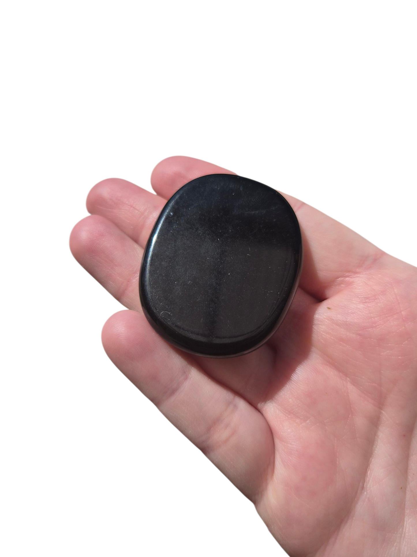Black Obsidian Flatstone