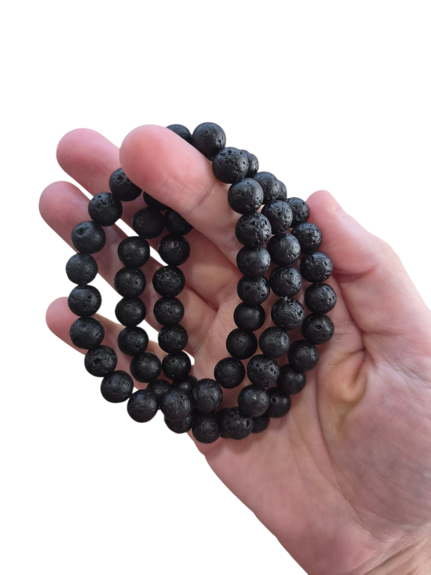Lava Stone Bracelet 8mm