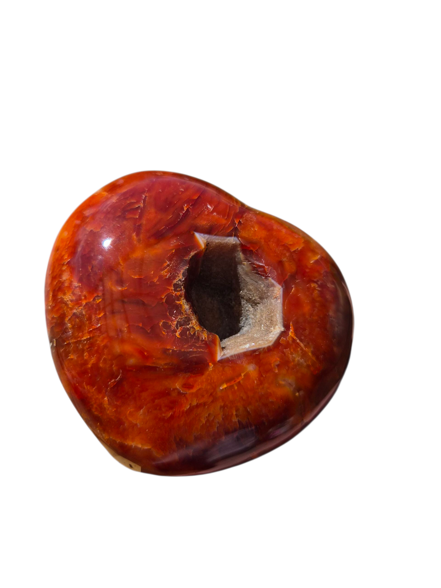 Carnelian Heart Carving 400