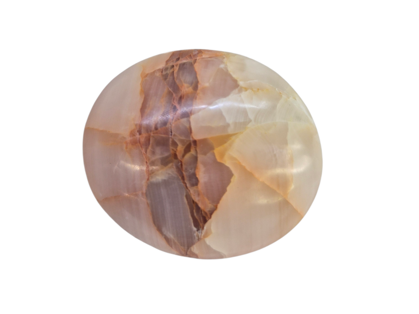 Peach Onyx Palmstone