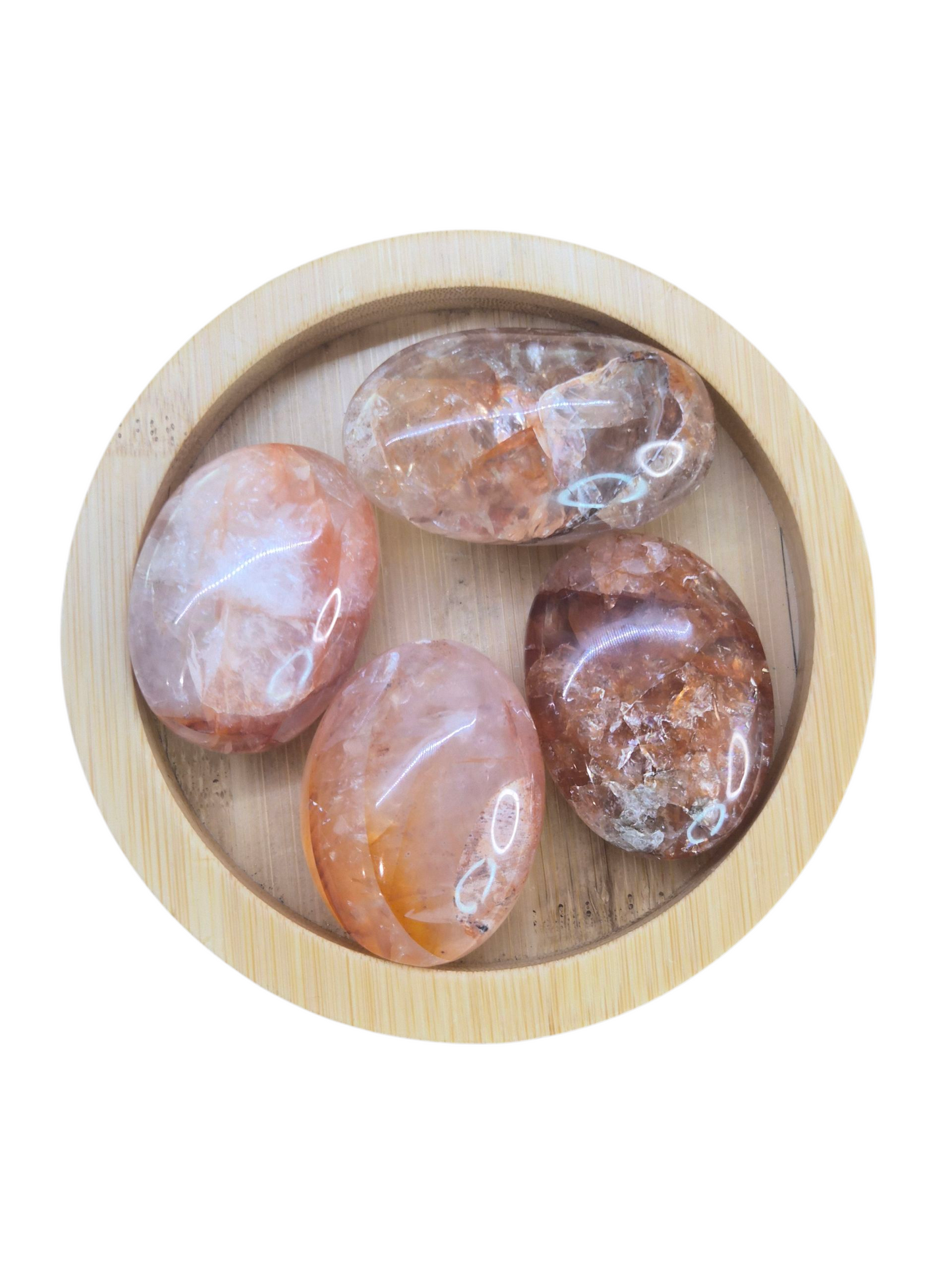 Fire Quartz Palmstone