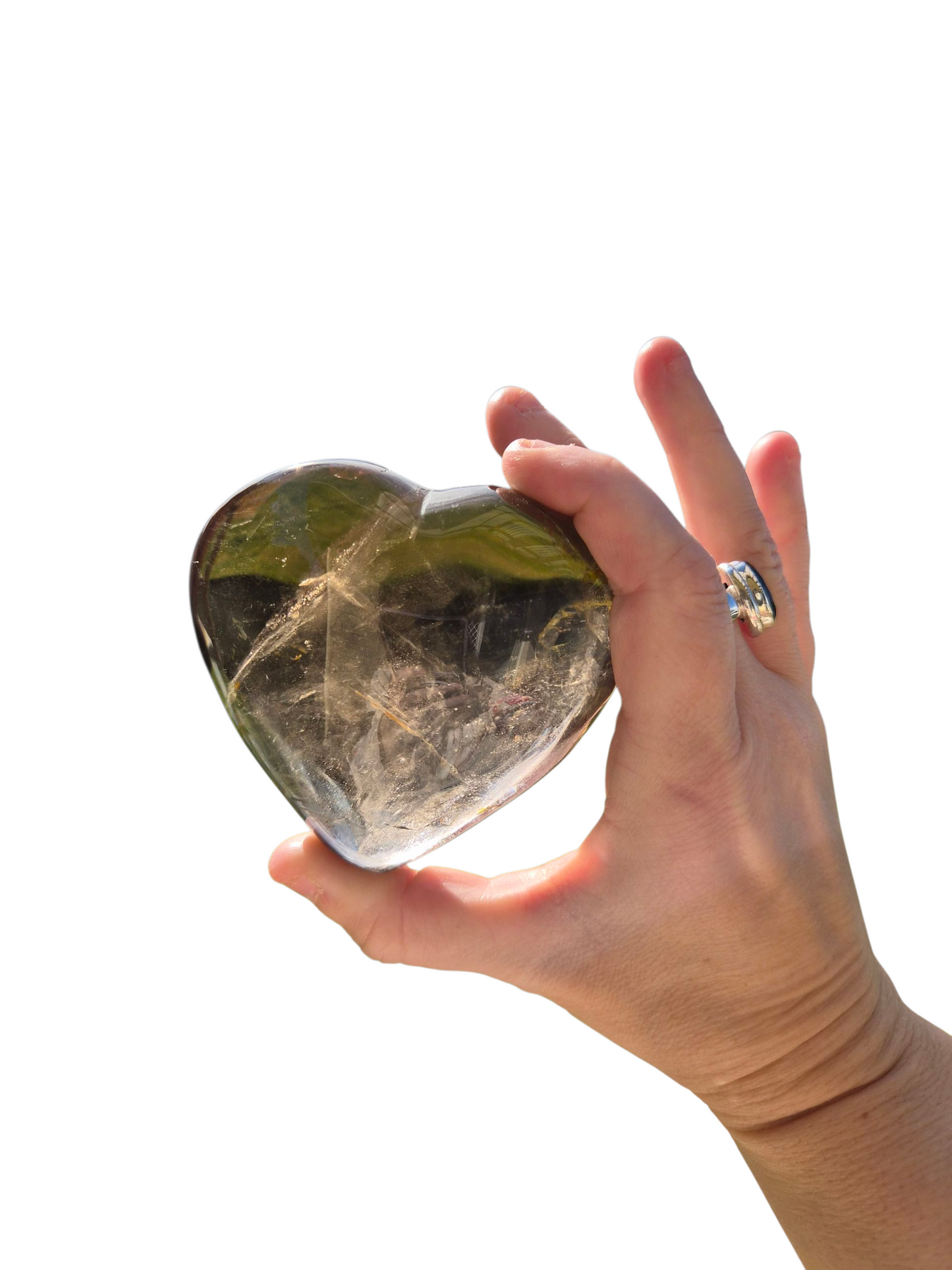 Smokey Quartz Heart