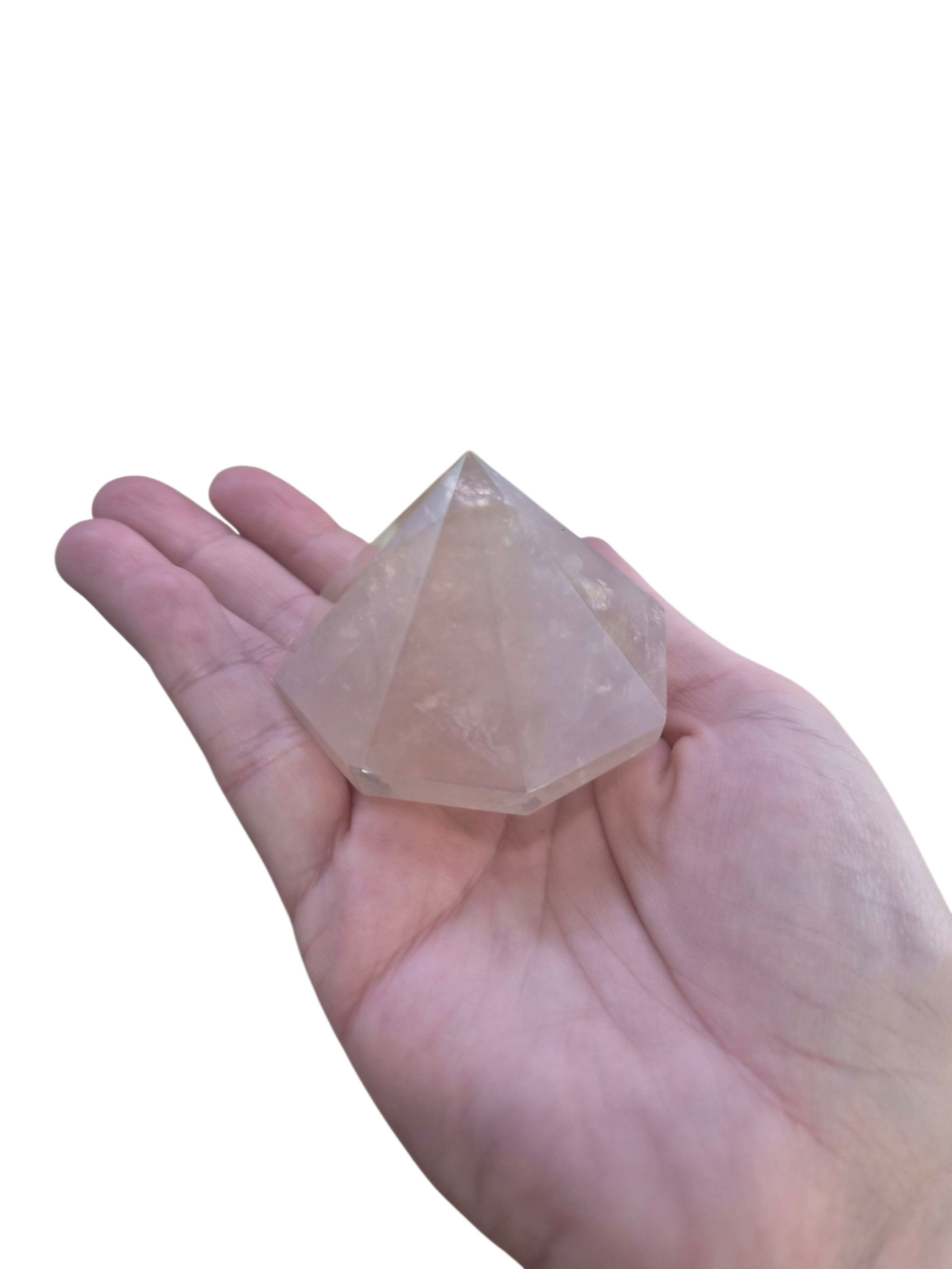 Rose Quartz Aura Diamond #A