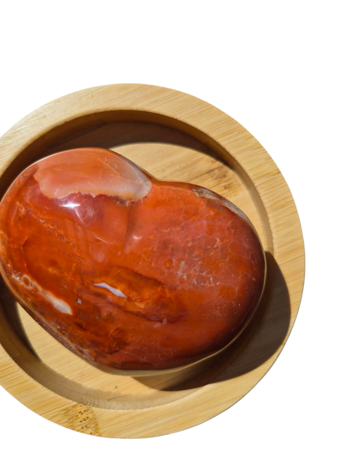 Carnelian Heart Carving 376