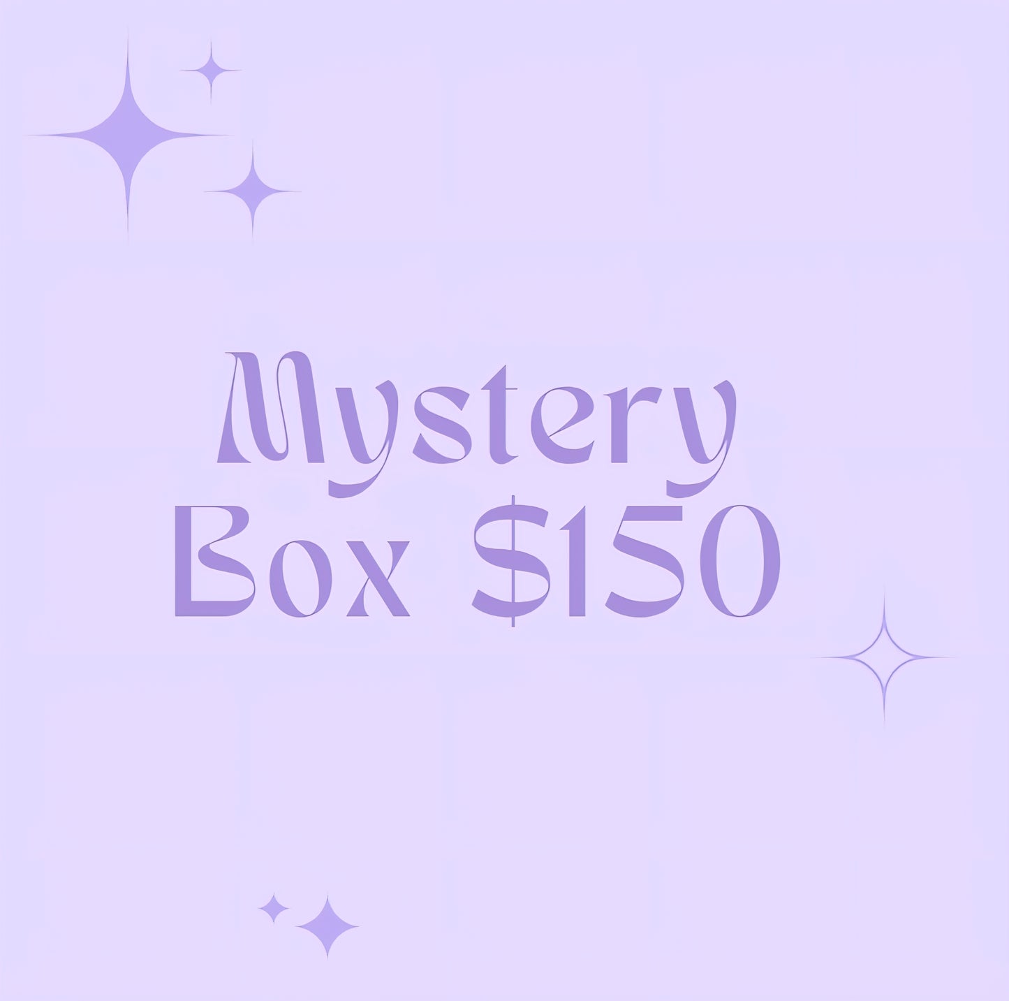 Mystery Box $150