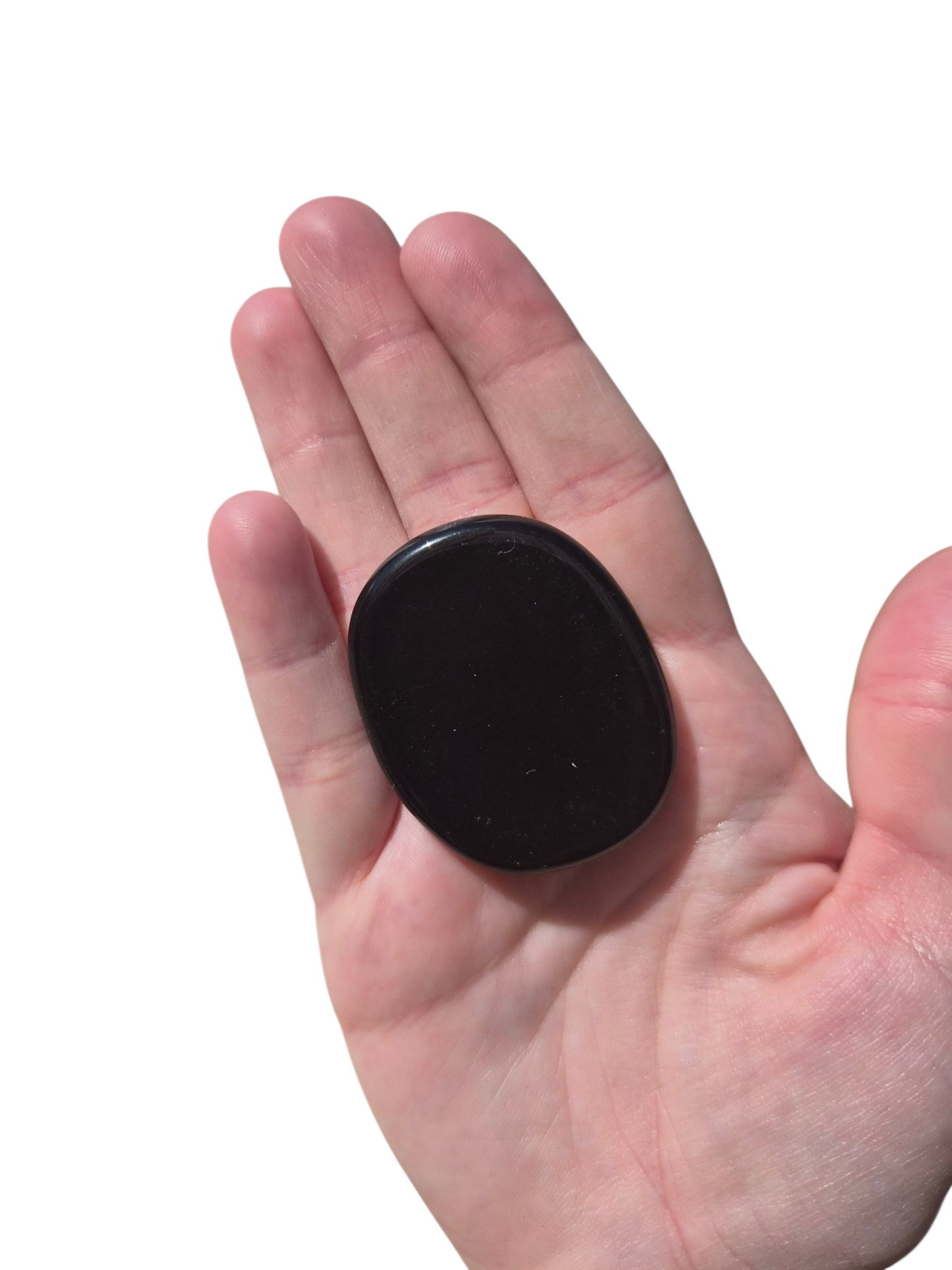 Black Obsidian Flatstone