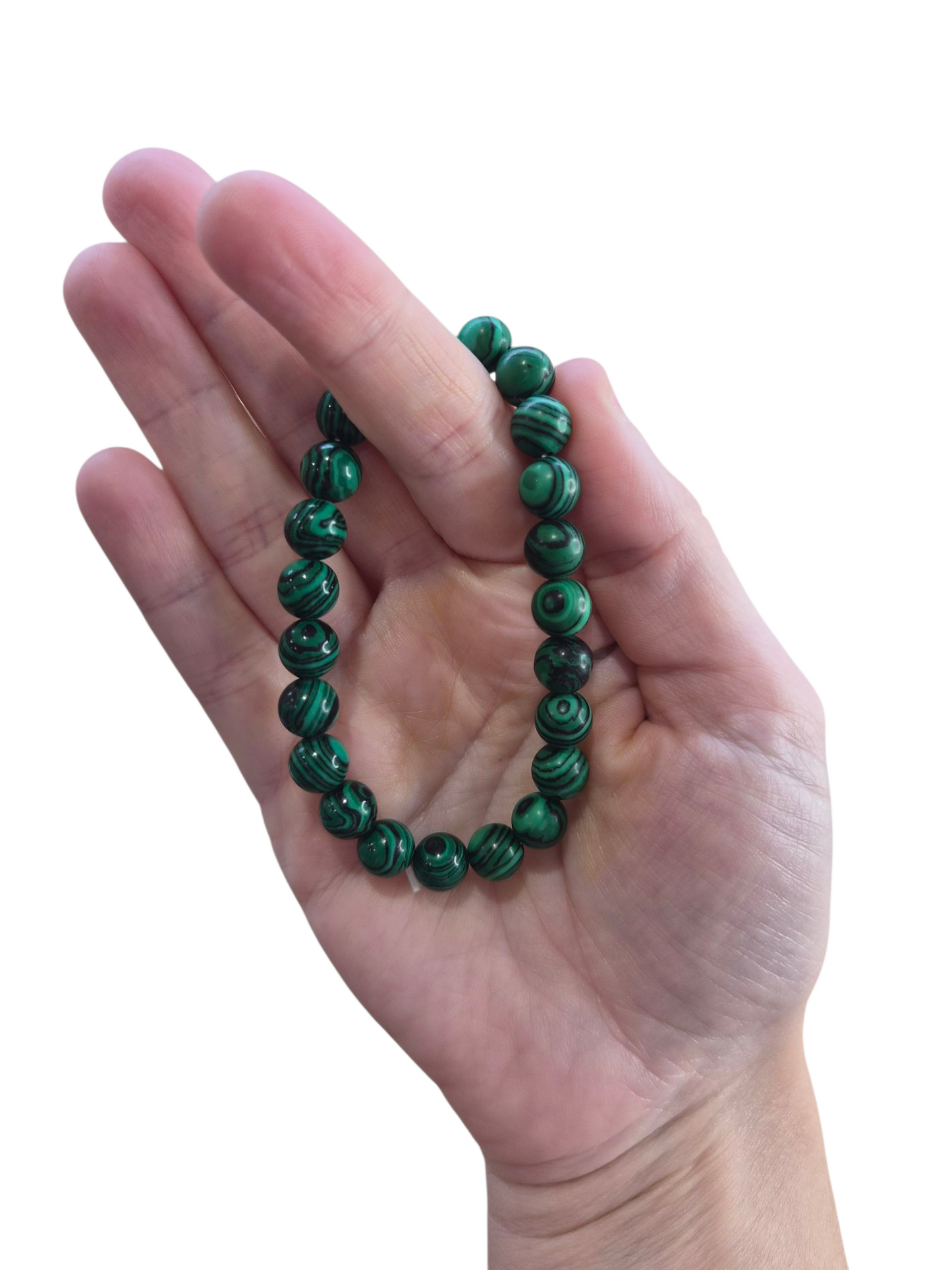 Malachite Bracelet  8mm