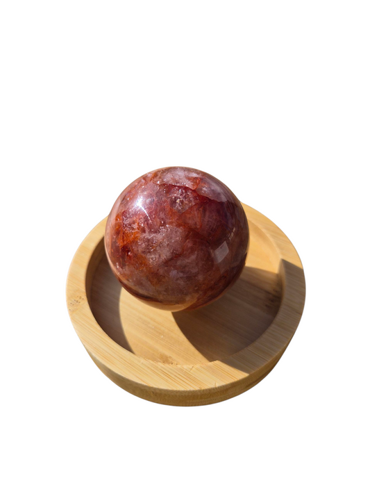 Fire Quartz Sphere