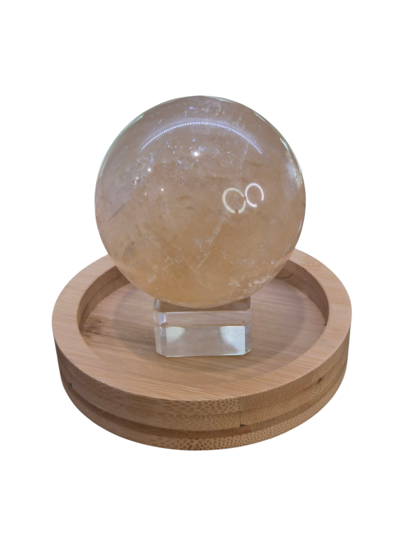 Honey Calcite Sphere 766