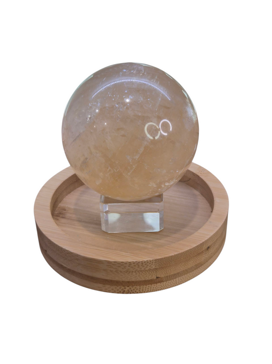 Honey Calcite Sphere 766