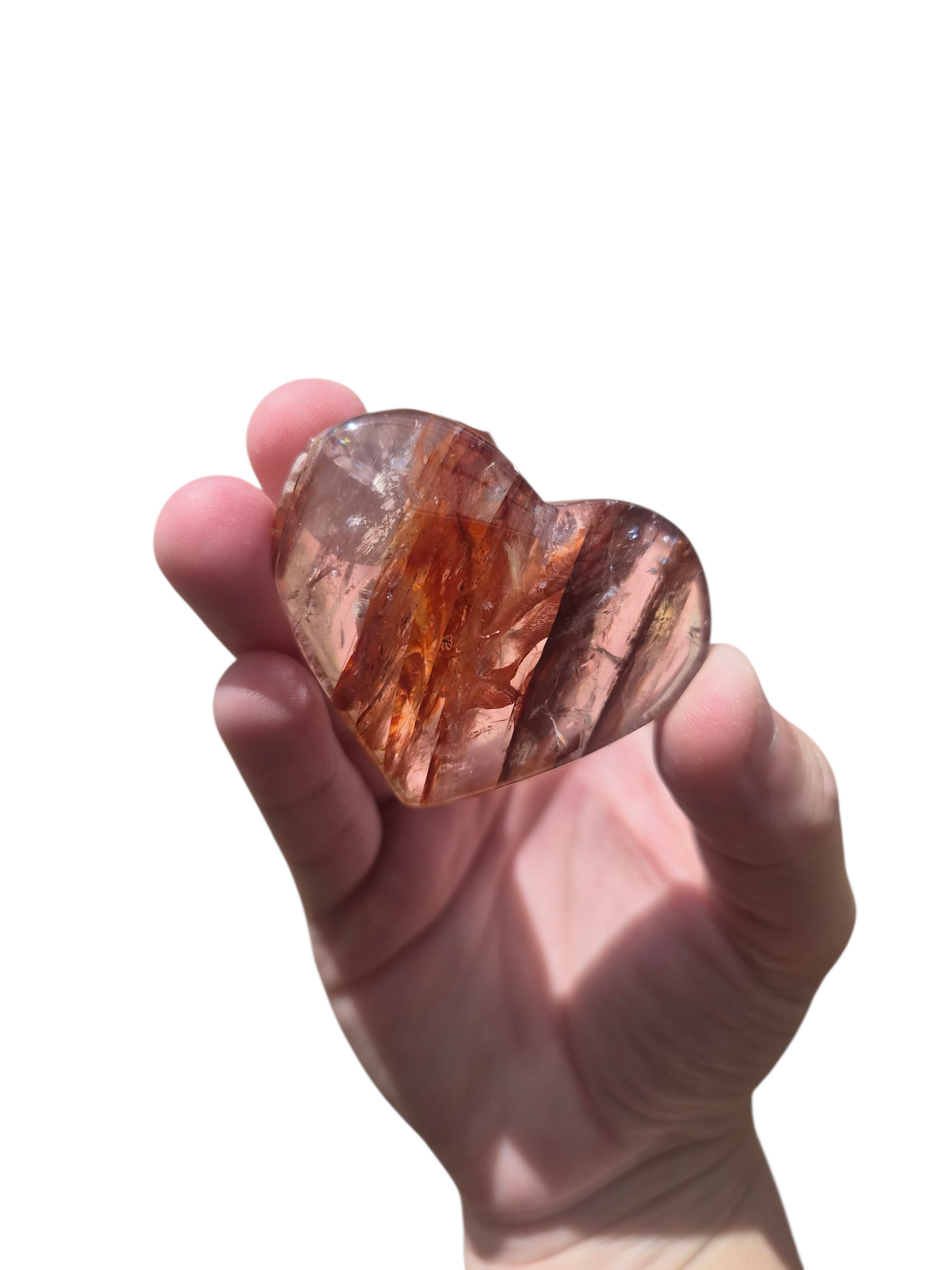 Fire Quartz Heart 52