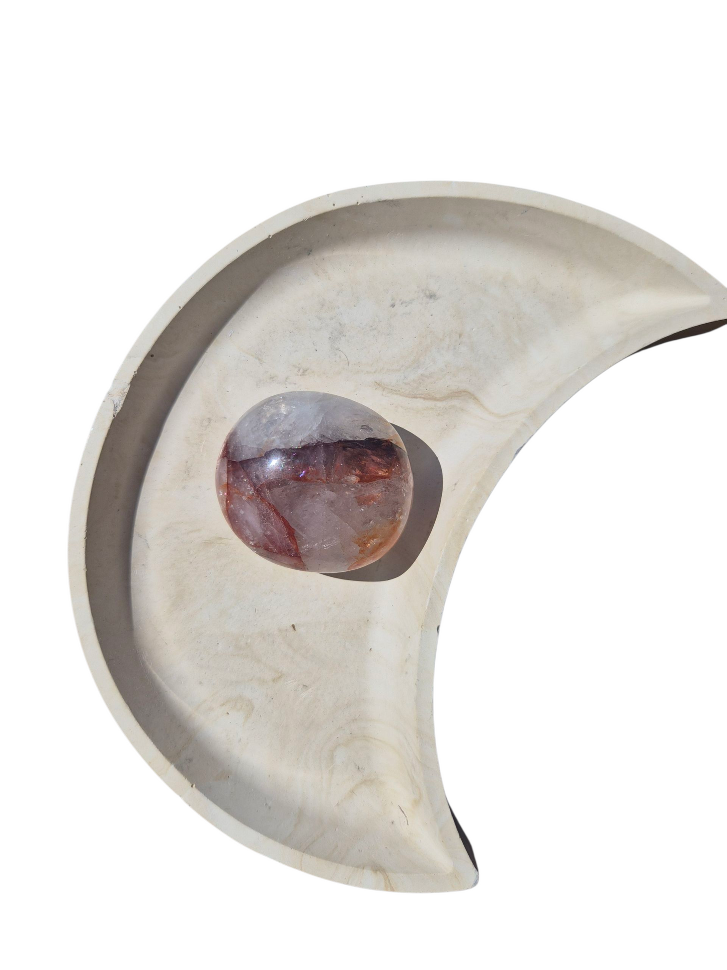 Fire Quartz Palmstone