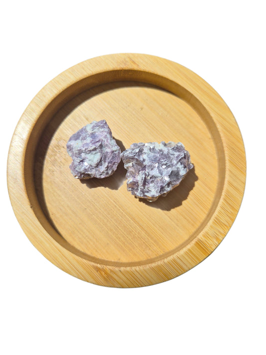 Lepidolite Rough