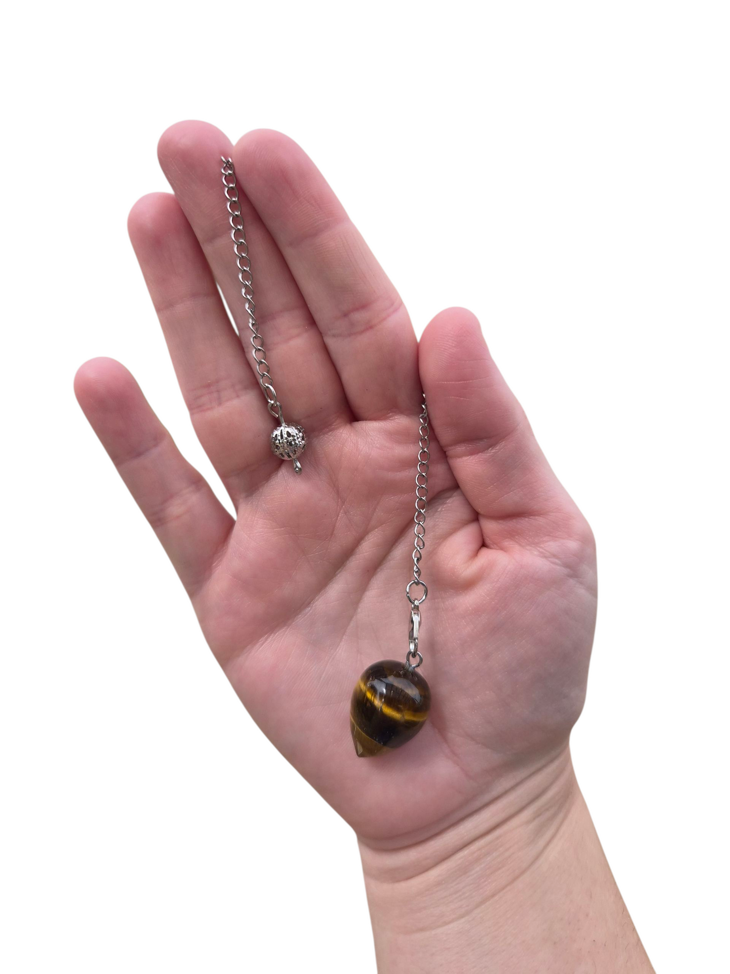 Tigers Eye Mini Pendulum (Tear drop)