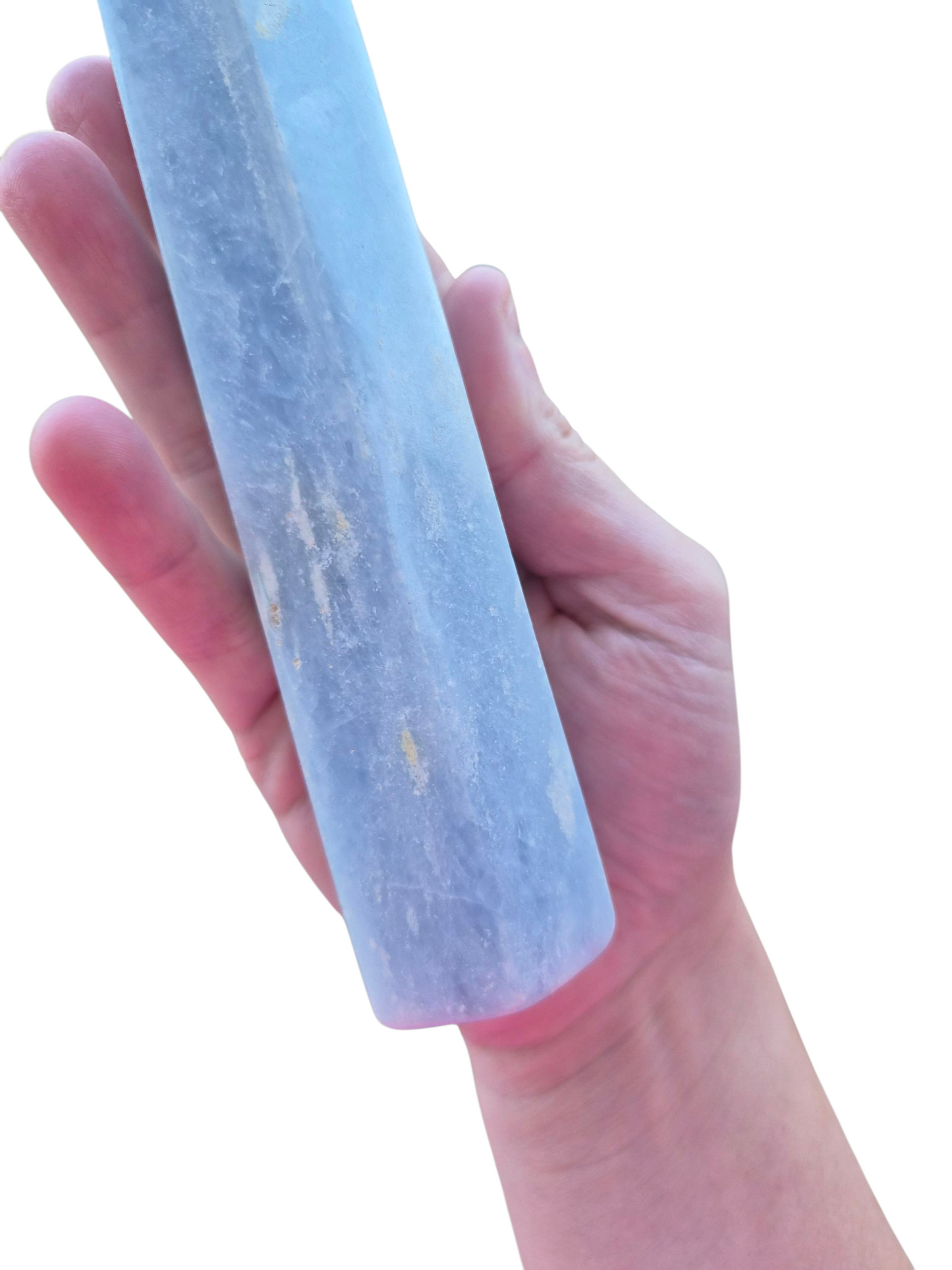 Blue Calcite Tower 393