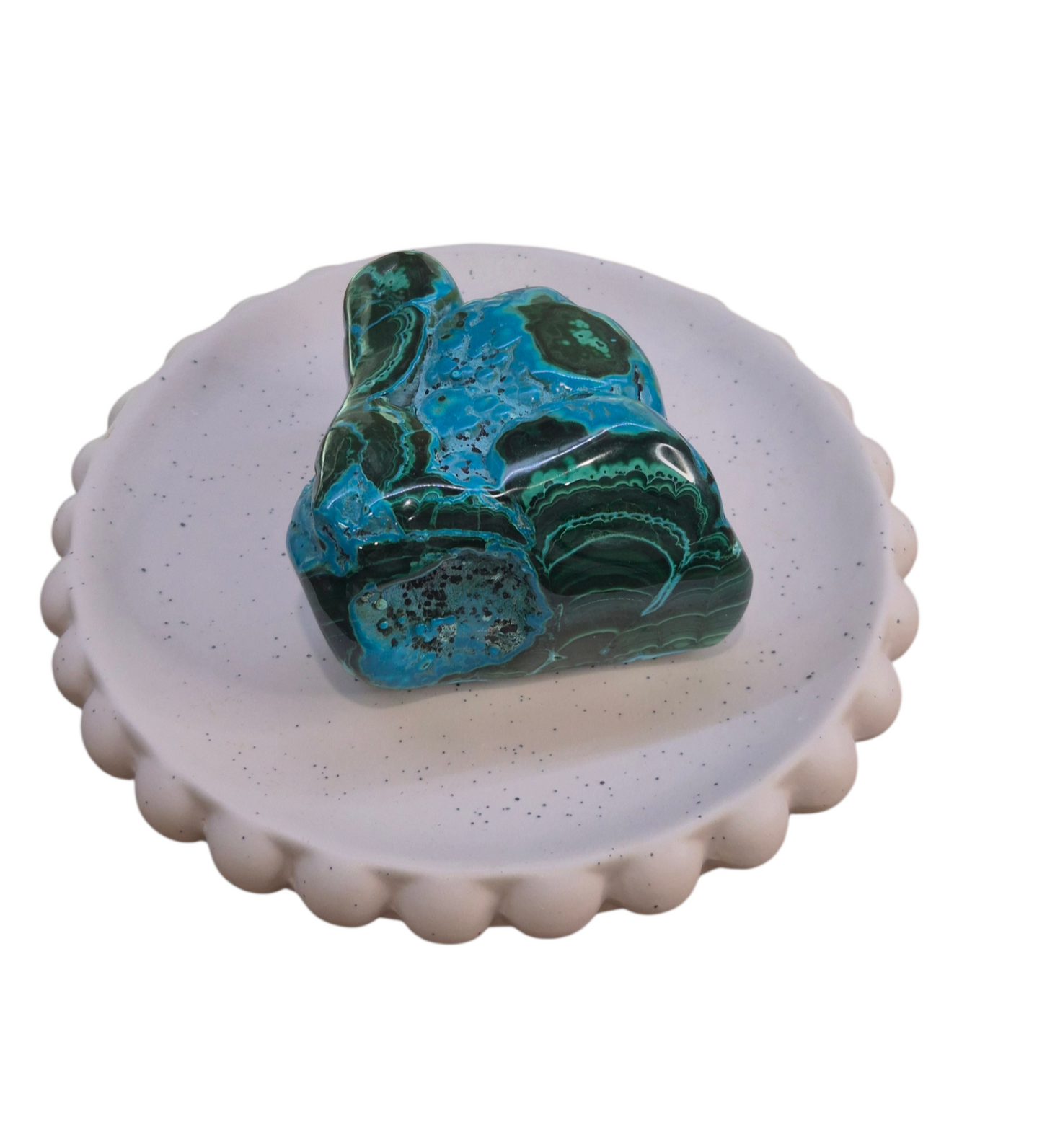 Malachite and Chrysocolla Freeform 437